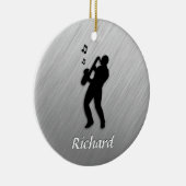 Saxophone Player Keramisch Ornament (Rechts)