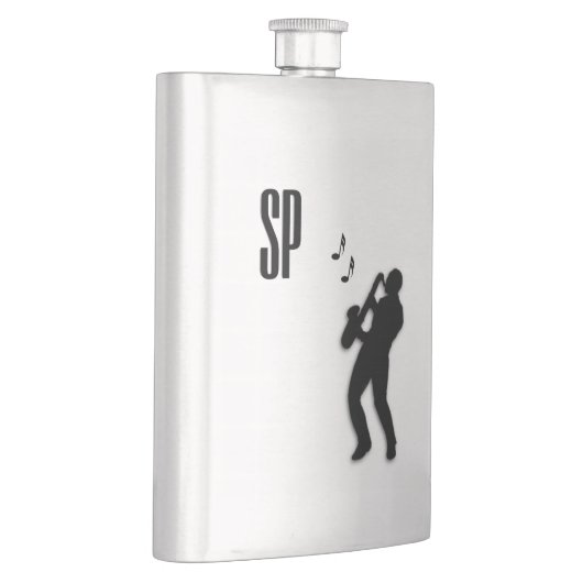 Saxophone Player Monogram Flacon (Rechts)