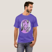 Saxophone Player Musical Notes Jazz Music T-shirt (Voorkant volledig)