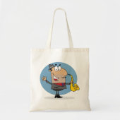 Saxophone Player Musician Tote Bag (Voorkant)