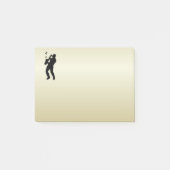 Saxophone Player Post-it® Notes (Voorkant)