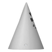 Saxophone Player Silver Birthday Party Feesthoedjes (Links)