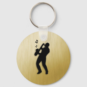 Saxophone Player Sleutelhanger