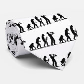 Saxophone Player Stropdas (Opgerold)