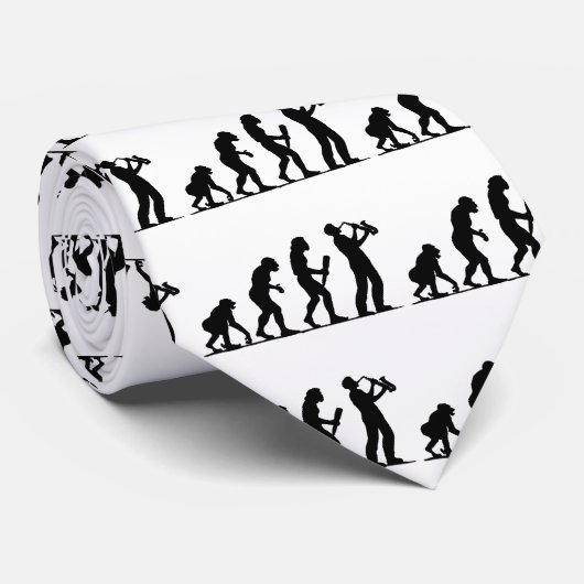 Saxophone Player Stropdas (Opgerold)