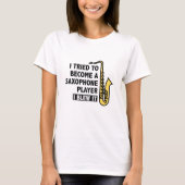 Saxophone Player T-shirt (Voorkant)