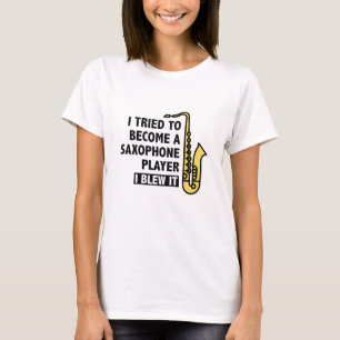 Saxophone Player T-shirt