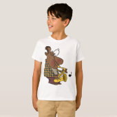 Saxophone Player T-shirt (Voorkant volledig)