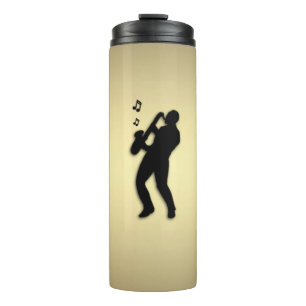 Saxophone Player Thermosbeker
