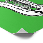 Saxophone Poster (Hoek)