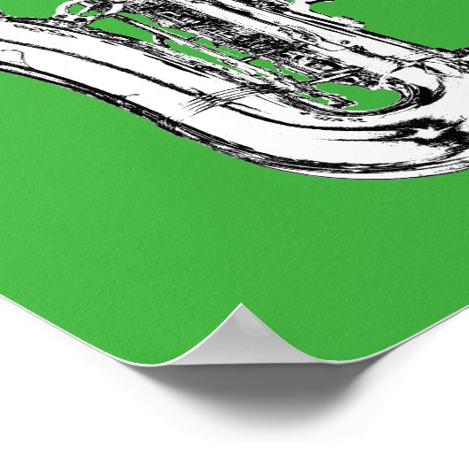 Saxophone Poster (Hoek)