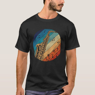 Saxophone Retro Vintage  1 T-shirt
