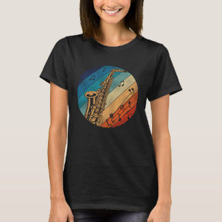 Saxophone Retro Vintage  1 T-shirt
