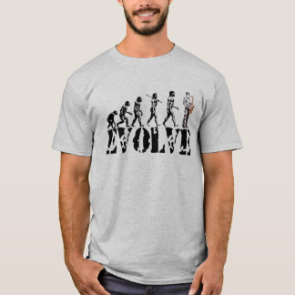 Saxophone Sax Evolution Musical Art T-shirt