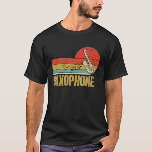 Saxophone Saxaphone Player Music Jazz Tenor  2 T-shirt (Voorkant)