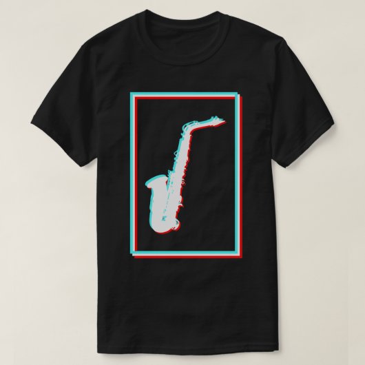 Saxophone Saxophonist Gift T-shirt (Design voorkant)