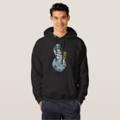 Saxophone Saxophonist Gifts Jazz Music Saxophone Hoodie (Voorkant volledig)