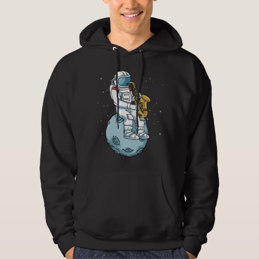 Saxophone Saxophonist Gifts Jazz Music Saxophone Hoodie (Voorkant)
