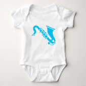 Saxophone - Sky Blue Romper (Voorkant)