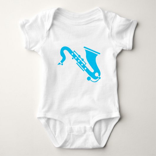 Saxophone - Sky Blue Romper (Voorkant)