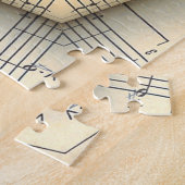 Saxophone ~ Strange Musical Design ~ Unique ~ Legpuzzel (Zijkant)