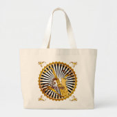 Saxophone Swirls canvas tas (Voorkant)
