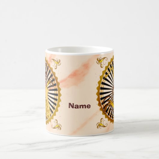 Saxophone Swirls Koffiemok (Center)