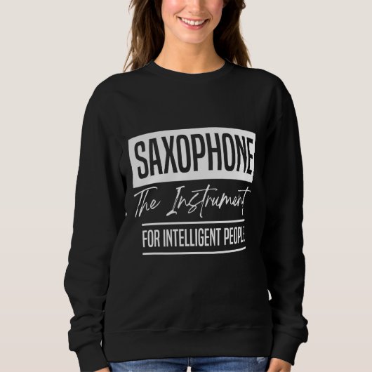 Saxophone The Instrument for Intelligent People Mu Trui (Voorkant)