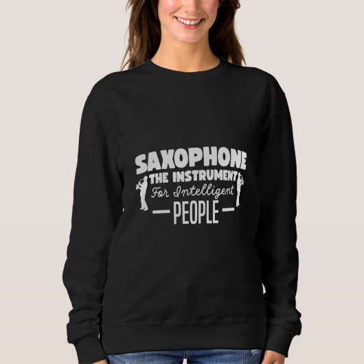 Saxophone The Instrument for Intelligent People Mu Trui (Voorkant)