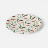 Saxophone Thleed Papieren Bordje (Gekanteld)