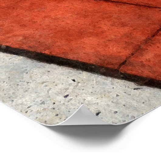 Saxophone voor de parade poster (Hoek)