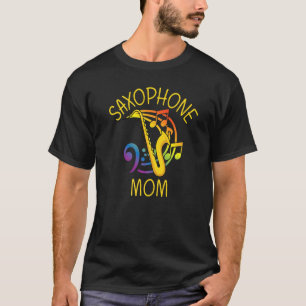Saxophone voor mamaisvrouwen Reed Instrument T-shirt