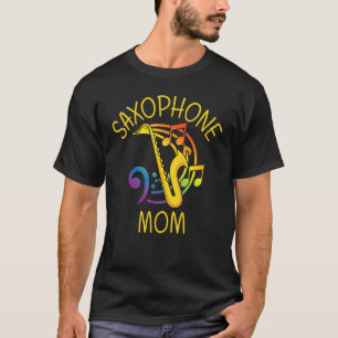 Saxophone voor mamaisvrouwen Reed Instrument T-shirt