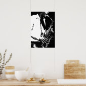 Saxophone wapcn poster (Keuken)