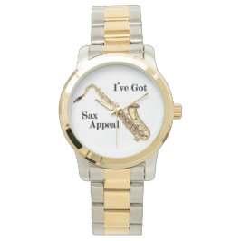 Saxophone Watch Horloge