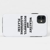 Saxophone Wealthy & Succesvol Case-Mate iPhone Case (Achterkant (horizontaal))