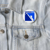 Saxophones Rock! Ronde Button 5,7 Cm (In situ)
