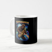 Saxsquatch Koffiemok (Voorkant links)