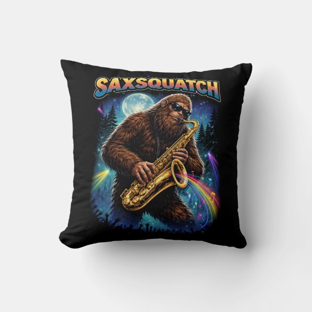Saxsquatch Kussen (Voorkant)