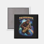 Saxsquatch Magneet (Voorkant / Achterkant)