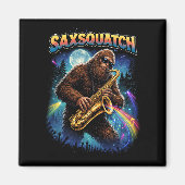 Saxsquatch Magneet (Voorkant)