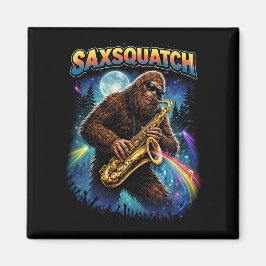 Saxsquatch Magneet