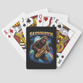 Saxsquatch Pokerkaarten