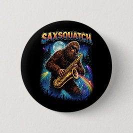 Saxsquatch Ronde Button 5,7 Cm