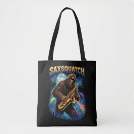Saxsquatch Tote Bag
