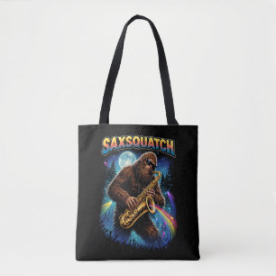 Saxsquatch Tote Bag