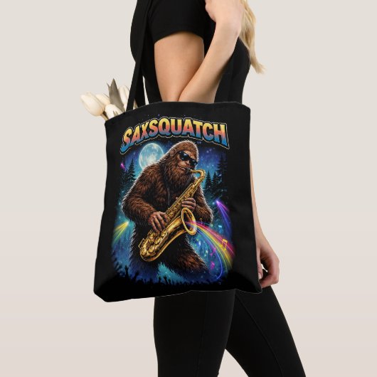 Saxsquatch Tote Bag (Dichtbij)