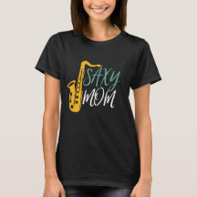 Saxy mama Funny Saxophone Player Moeder