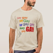 SAY GAY T-Shirt (Voorkant)