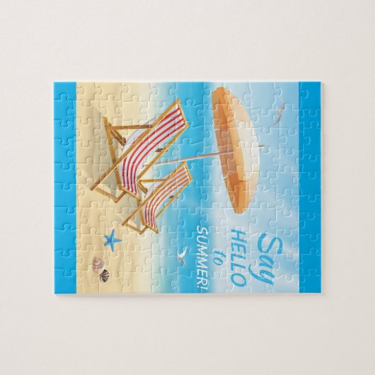 Say Hello To Summer Legpuzzel (Horizontaal)